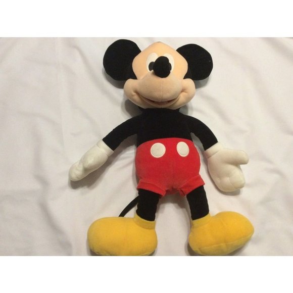 Disney Mickey Mouse Soft Plush 20” Stuffed Mickey Super Soft Huggable Toy - Picture 1 of 2